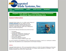Tablet Screenshot of itsinc.com